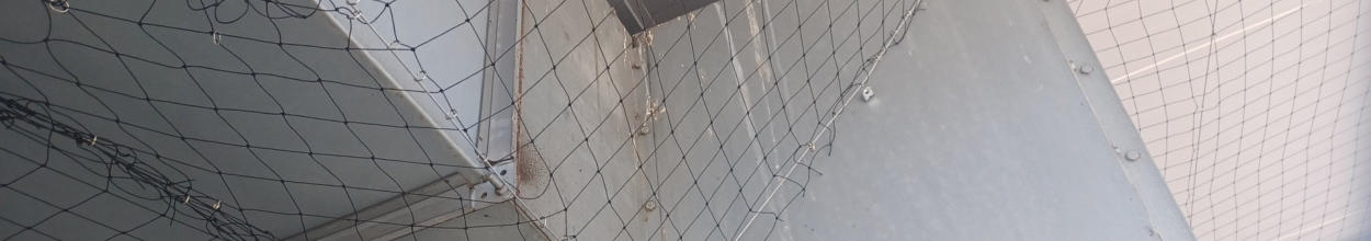 Snemljive mreže zaščita pred golobi in drugimi pticami